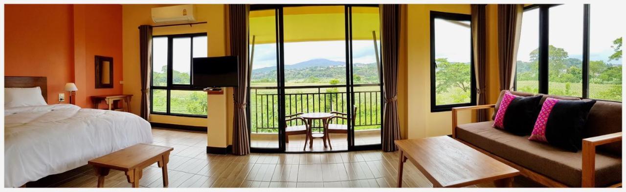 Baan Sakuna Hotel Чианг Кхонг Экстерьер фото